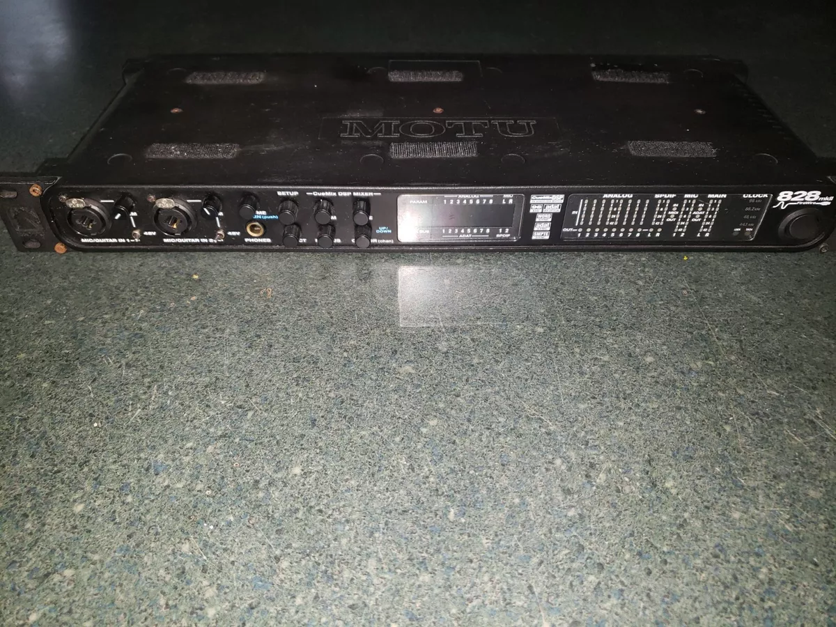 MOTU 828 MK2 Firewire Audio Computer Recording Interface 828MK2FW