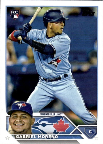 2023 Topps Gabriel Moreno #169 Toronto Blue Jays