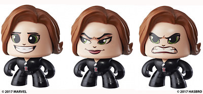 Mighty Muggs BLACK WIDOW FIGURE Hasbro Marvel Avengers