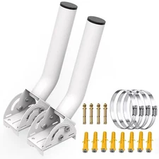 Universal Antenna Mount 14" Weather Proof J Pole Wireless Bridge Bracket Mount F