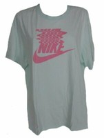 S45 Herren T-SHIRT Shirt Schriftzug Nike BQ1265 Mint MintgrÜN Gr. Xl Neu