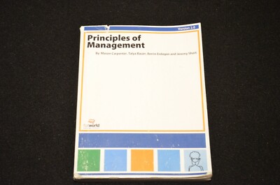 Principles of Management (B & W) 2.0 Version (Paperback) Free Expedited Shipping