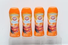 Lot of 4 Arm & Hammer Clean Scentsation In-Wash Scent Booster Maui Sunset 18 oz