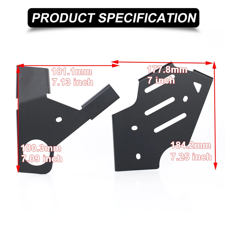 Protectores de cuadro para Kawasaki KLX250/KLX250S/KLX250SF 2009-2020 Foto 4 de 4