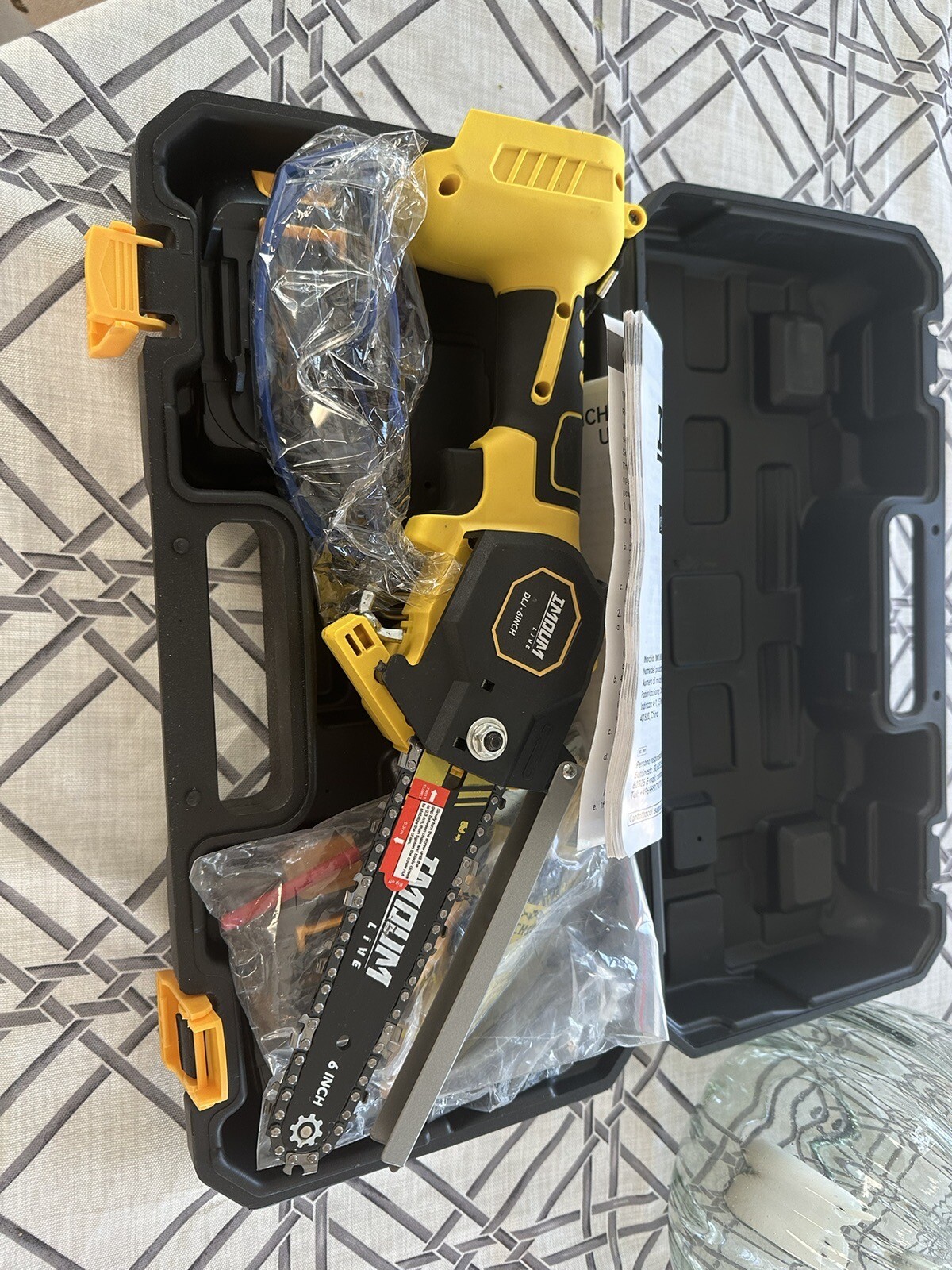 Imoum Live 6 Inch Mini Chainsaw eBay