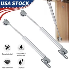 2 Pieces Gas Spring Strut Prop Shock Lift Kitchen Cabinet Lid Support Door Hinge