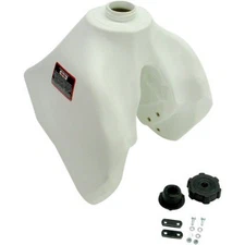 IMS 112222-W1 Large-Capacity Gas Tank - White - For Honda - 4.0 Gallon