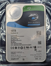 Seagate Skyhawk AI Surveillance 3.5" 10TB SATA HDD | ST1000VE0008, Sanitized