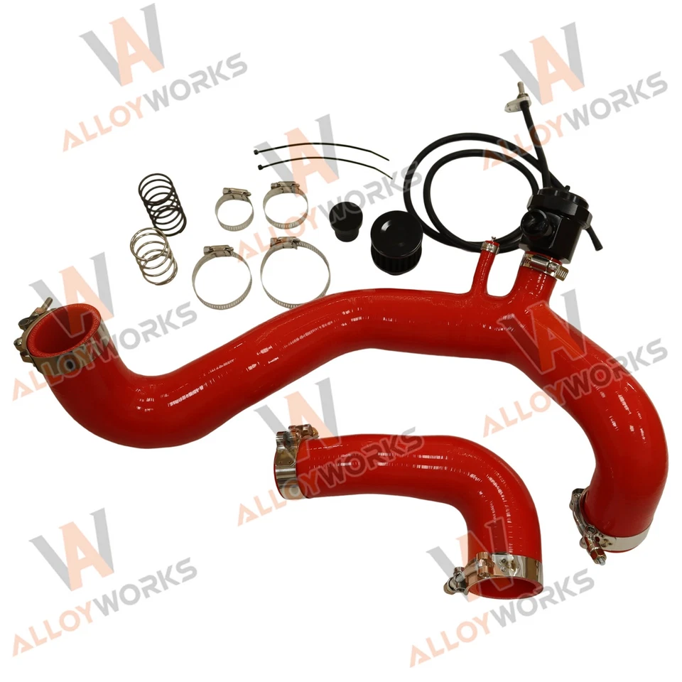 Tubos de carga de silicone ALLOYWORKS para 2017-2019 Can Am Maverick X3 R Turbo - Imagem 3 de 4