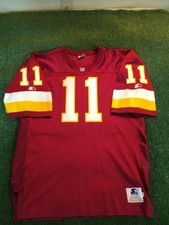 Vtg authentic NFL pro lineWashington Redskins starter jersey size 52 Mark Rypien