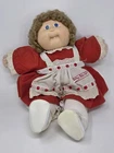 Coleco 1987  Cabbage Patch Doll Aqua Signature Plaited Hair One Tooth Blue Eyes