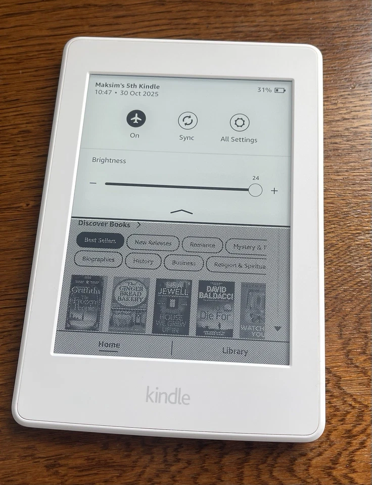 Amazon Kindle Paperwhite 7th Gen 6” 4GB Wi-Fi eReader eBook . Clean acc.  - Image 2 of 4