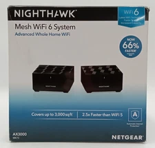 NETGEAR Nighthawk MK72 WiFi 6 Mesh System – AX3000 MK72