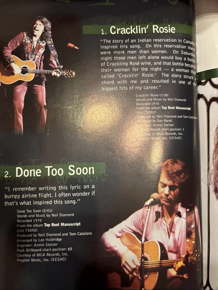 Diamond,Neil - in My Lifetime 3CD Box Set, Langbox, 70 - Seitiges Booklet - Bild 3 von 4