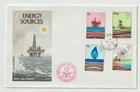 25/1/1978 UK GB FDC - Energy - North Sea Oil - F.P.O. CDS Postmark
