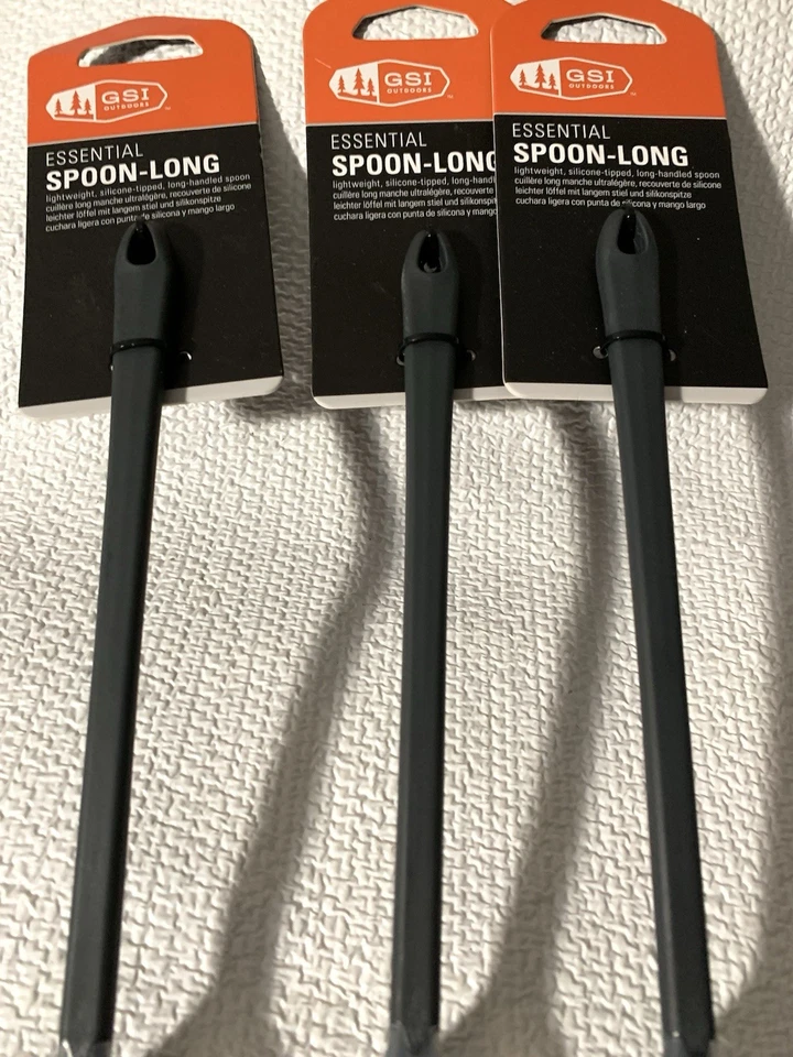 GSI OUTDOOR ESSENTIAL CUCHARA LARGA LOTE DE 3 Camping Nuevo Foto 3 de 4
