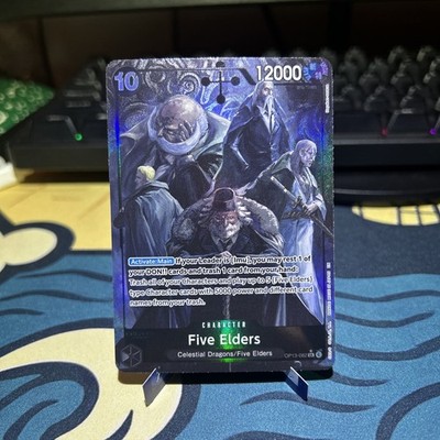 Five Elders (Alternate Art) OP13-082 Carrying On His Will Foil
