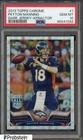 2013 Topps Chrome X-Fractor #1 Peyton Manning Dark Jersey HOF PSA 10