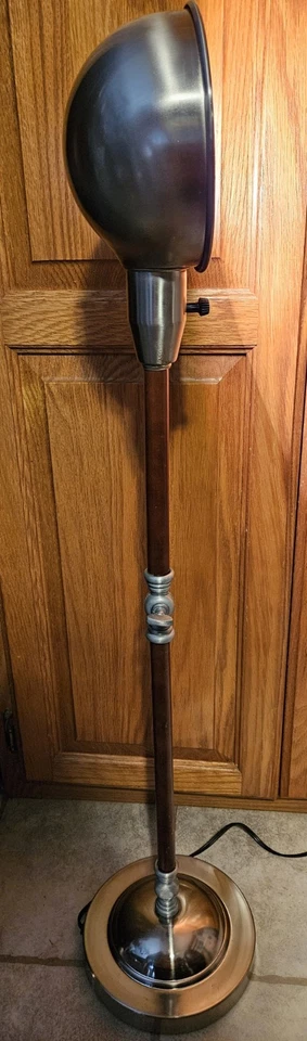 Vtg Wood IKEA Mid Century Adjustable Office Desk Lamp 1980’s - Image 2 of 4