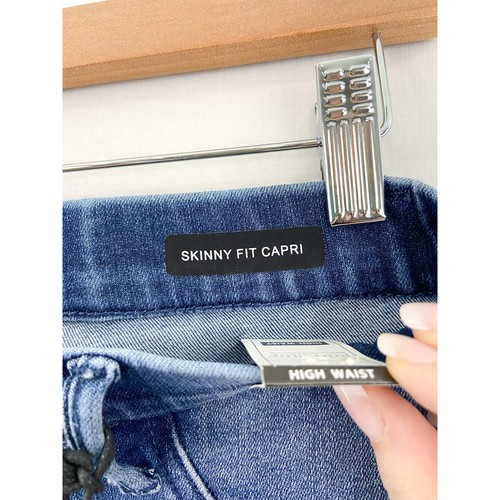 NEW Judy Blue Skinny Fit High Waist Capri Pull On Jeans size 25 Stretch - Picture 4 of 7