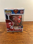 Funko Pop! DC Universe Superman (Red) Amazon Comic Con Funko (Exclusive) #437