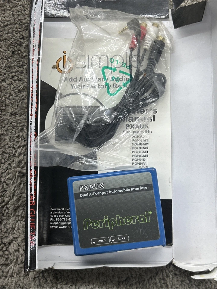 Módulo adaptador de entrada auxiliar de radio universal de fábrica Pac PXAUX 82818 Foto 3 de 4