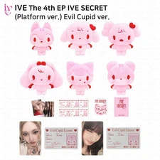 IVE The 4th EP IVE SECRET Platform ver. Evil Cupid Official Keyring Photocard