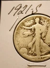 KEYDATE GOOD 1921-S SILVER WALKING LIBERTY HALF DOLLAR 90% SILVER ALBUM FILLER!