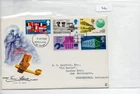 GB - First Day Cover   (D 22 ) 1969  Anniversaries  - pmk Sunderland