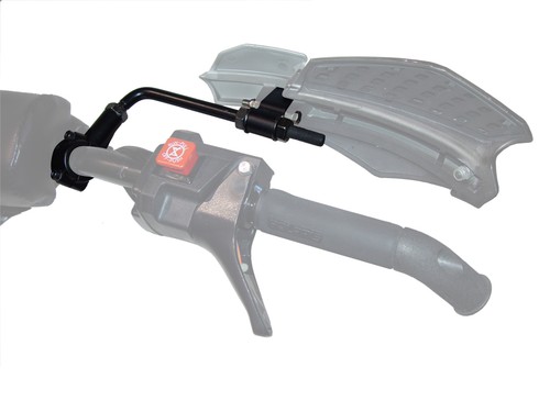 Powermadd Sentinel Handguard Kit For Yamaha Snowmobile (Blue/White) w/ Tri Mount - Picture 3 of 3