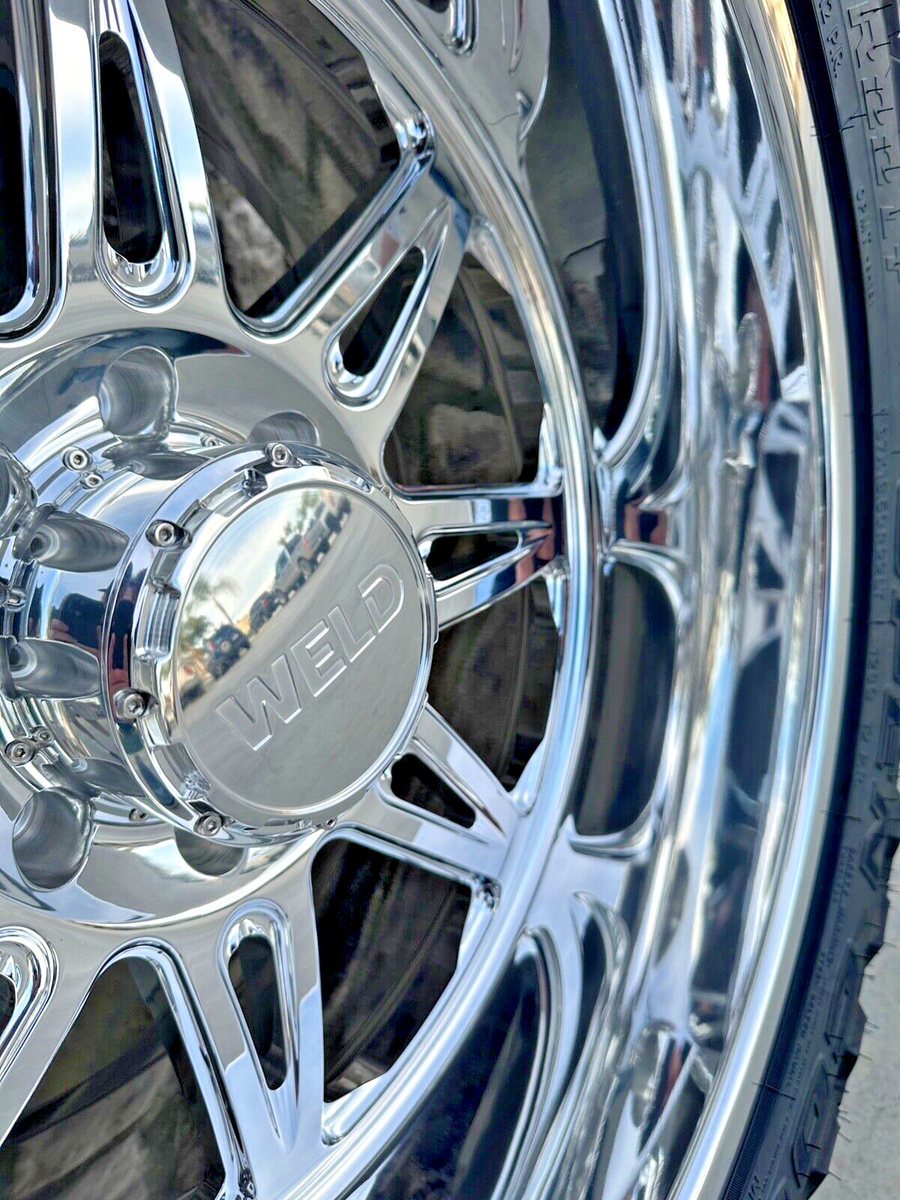 WELD RACING 22x12 8x170 WHEELS XT CHEYENNE8 FORGED POLISHED TOYO