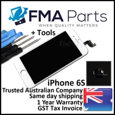 iPhone 6S OEM White Front Glass Touch Screen Digitizer LCD Assembly Replacement