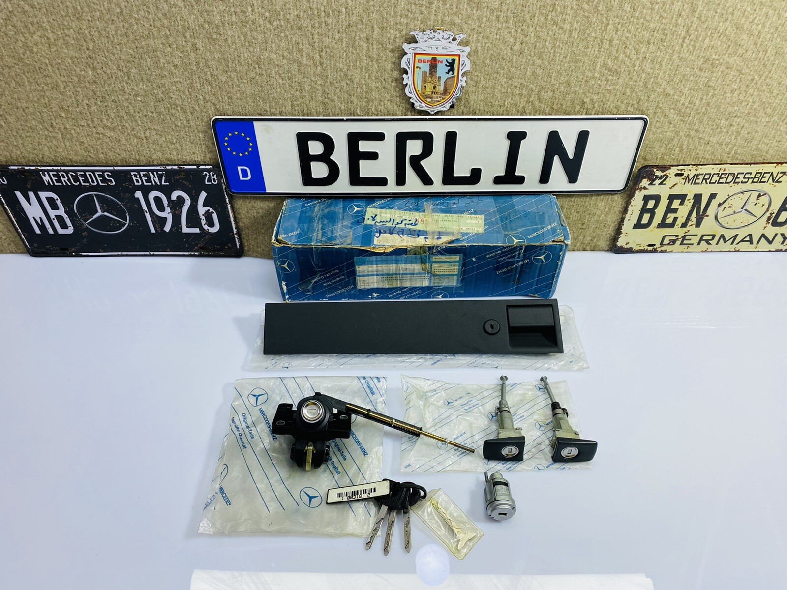 Mercedes Benz W201 Complete Set Of Locks System A2018902267 