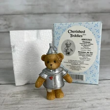 Cherished Teddies 2005 Avon Tinman Wizard Of Oz Figurine 3" Resin Enesco NOS