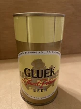 Gluek Finest Pilsener Pull Tab Beer Can Cold Spring Brewing Company, Minnesota