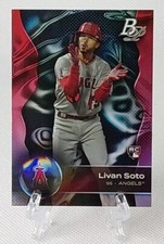 ⚾️2023 bowman platinum LIVAN SOTO (rookie) baseball card #22⚾️ *Angels*