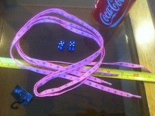 Shoe Laces Pink Star Shoelaces Lases Flirt New Shoe