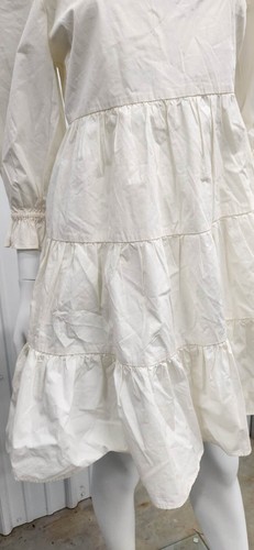 SALE-New /Defects: Madewell White Women's Dress Size 4 / Made in India - Picture 4 of 12