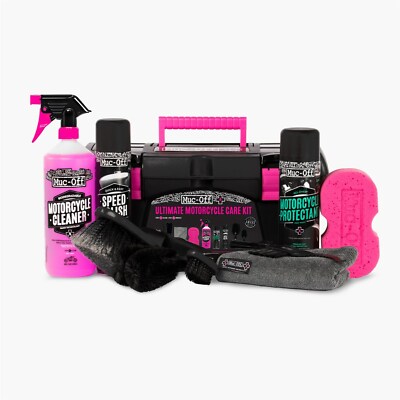 Muc Off Ultimate Motorcycle Care Kit Motorradreinigungs-Set in einer Box