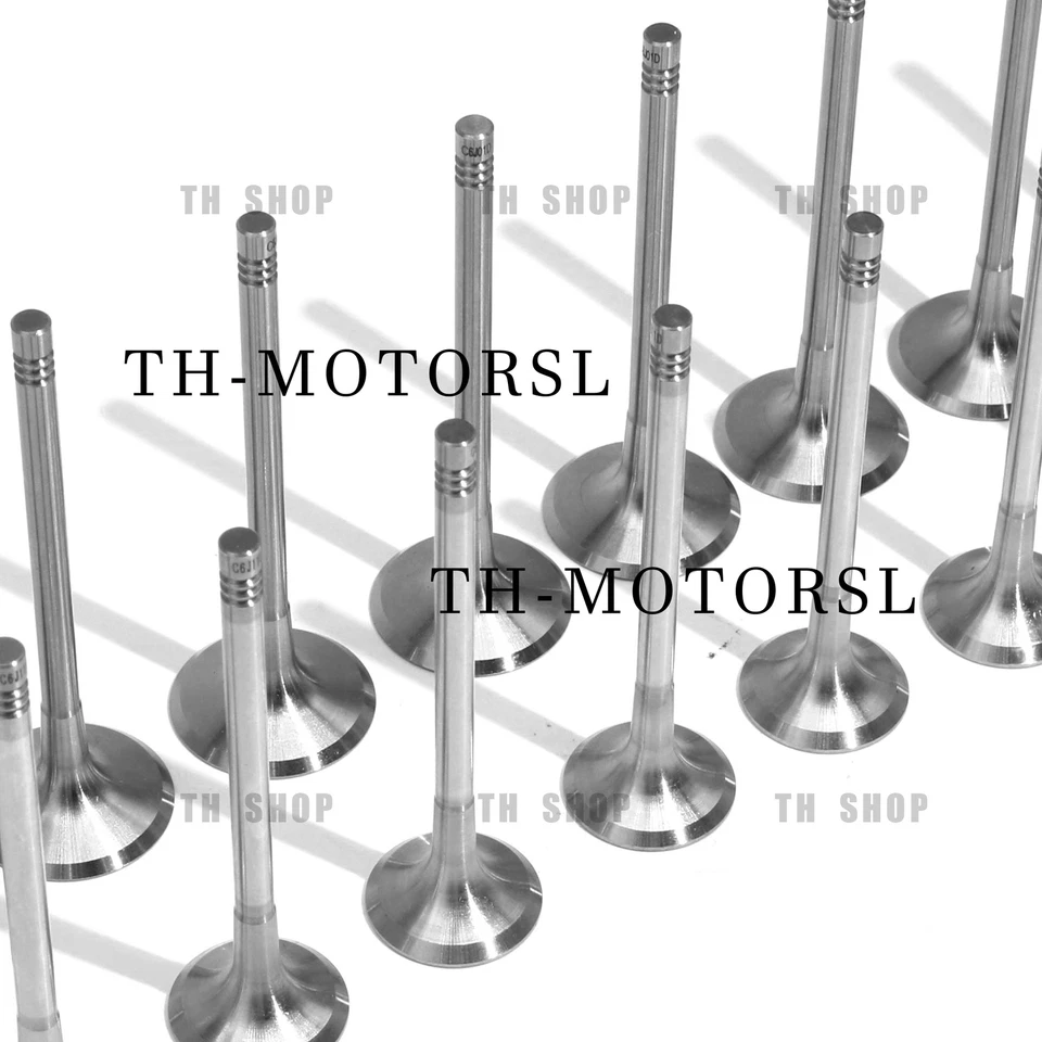 MAHLE 16x Engine Intake Exhaust Valves For VW GTI GLI AUDI A3 A4 Q5 1.8T 2.0T Foto 4 de 4