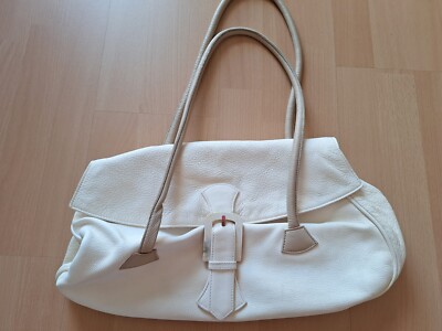 Escada  Exotics Ledertasche creme 