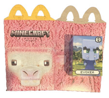 McDonald  s 2025 Minecraft Movie, Sealed Happy Kid Meal Evoker Toy 2, With Box