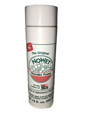 The Original NoWet Wonder Foam Carpet Upholstery Cleaner Didi Seven NEW!!