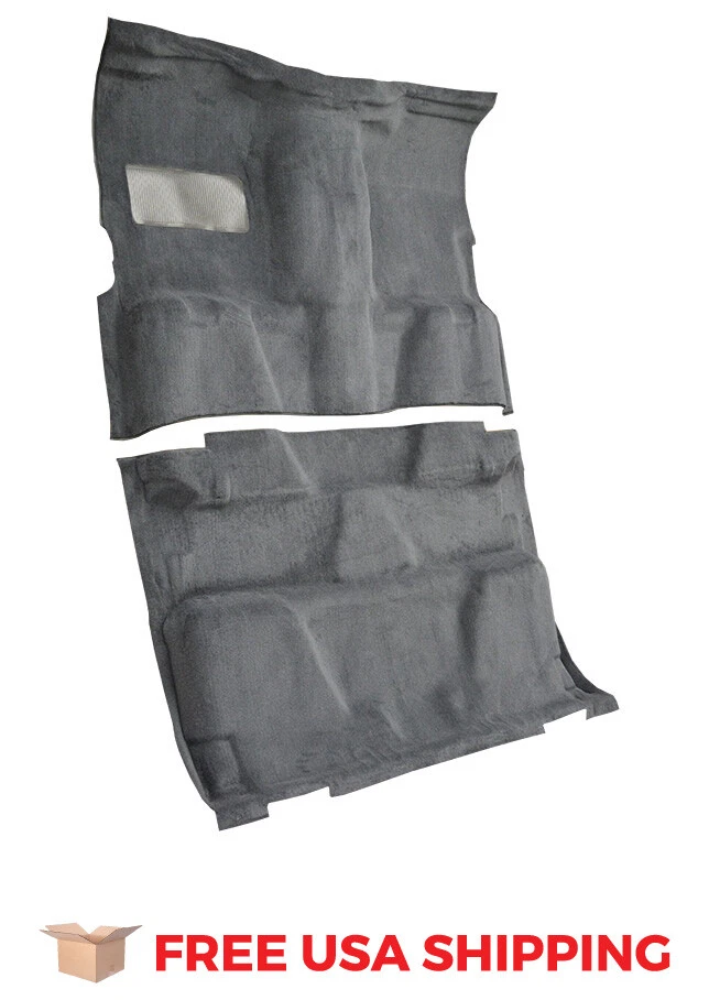 FITS 1989-1991 Chevrolet V3500 Crew Cab 4WD Auto/4spd Cutpile Carpet - Изображение 2 из 3