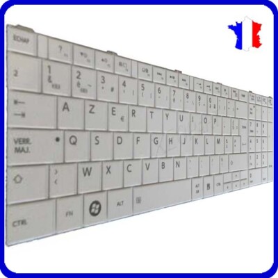 Clavier AZERTY Original Pour Toshiba Satellite - Remplacement Clavier Français Neuf