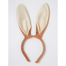 Childs Brown Bunny Rabbit Ears School Easter World Book Day Alice Fancy Dress