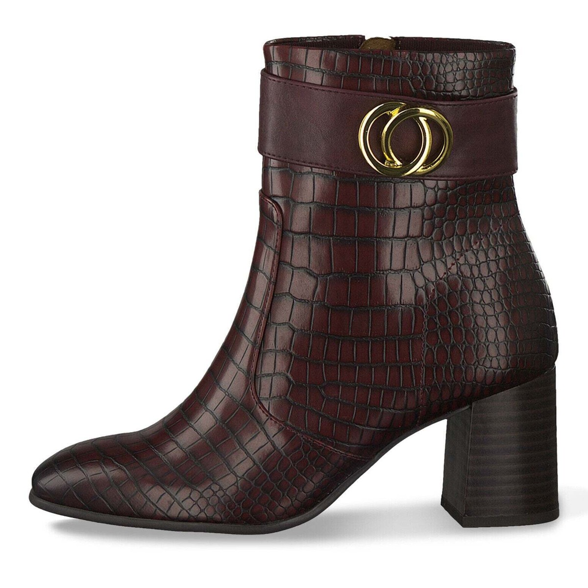 Tamaris Boots Tamaris Stiefel Maroon Tamaris Stiefeletten