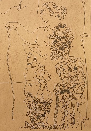 Pablo Picasso, Original Pencil drawing, Signed - Photo 6/7