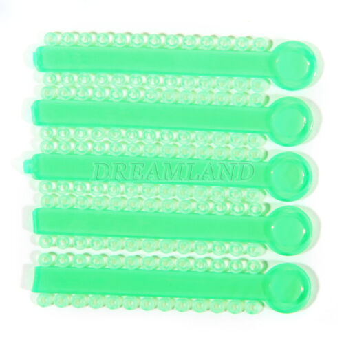 1040 Stck. Ligaturkrawatte Zahnkieferorthopädie Ring Elastisch Latexbänder 45 Farben - Bild 303 von 496