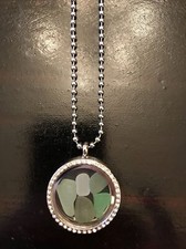 Authentic Sea Glass Necklace Handmade By Me